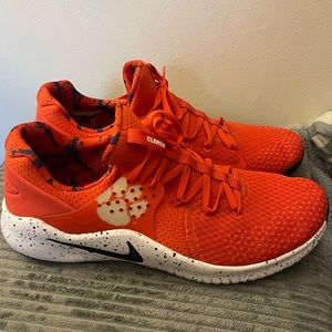 Clemson Nike Free ARO427-800 Size 12 Shoes